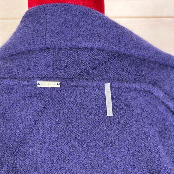 MOL Knit Open Front 100% Cashmere Blend Cardigan - Picture 10 of 11